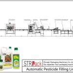 Linia automată de umplere a pesticidelor